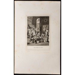 Gravure de 1853 - Les noces de Cana - 1