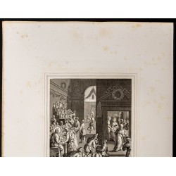 Gravure de 1853 - Les noces de Cana - 3