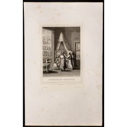 Gravure de 1853 - La fille de Jaïre - 1