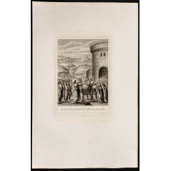 Gravure de 1853 - Fils de la veuve de Naïm - 1