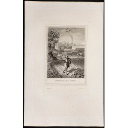 Gravure de 1853 - La parabole de la semence - 1