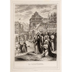 Gravure de 1853 - La cananénne - 2