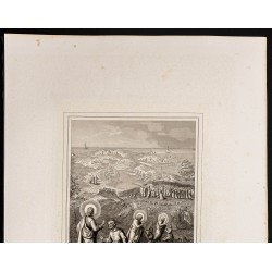 Gravure de 1853 - Guérison du sourd-muet - 3