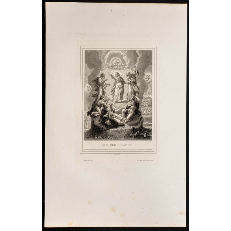 Gravure de 1853 - La transfiguration - 1