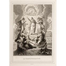 Gravure de 1853 - La transfiguration - 2
