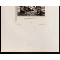 Gravure de 1853 - La transfiguration - 4