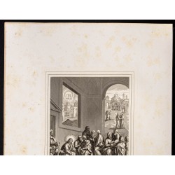 Gravure de 1853 - L'humilité - 3