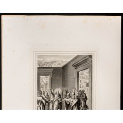 Gravure de 1853 - Doctrine du Christ - 3