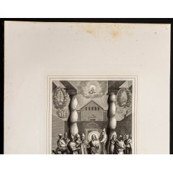 Gravure de 1853 - Fils de Dieu - 3