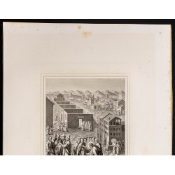 Gravure de 1853 - Guérison d'un aveugle-né - 3