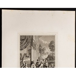 Gravure de 1853 - Guérison d'un hydropique - 3