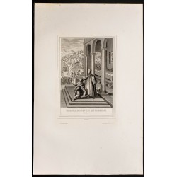 Gravure de 1853 - Parabole des conviés - 1