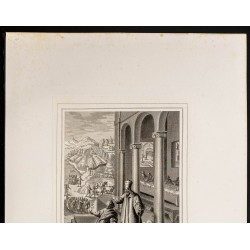 Gravure de 1853 - Parabole des conviés - 3