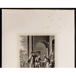 Gravure de 1853 - L'enfant prodigue - 3