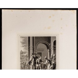 Gravure de 1853 - L'enfant prodigue - 3
