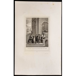 Gravure de 1853 - L'enfant prodigue - 1