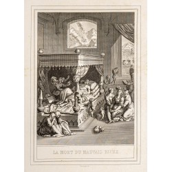 Gravure de 1853 - Parabole du riche et de Lazare - 2