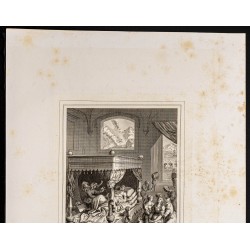 Gravure de 1853 - Parabole du riche et de Lazare - 3