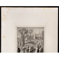 Gravure de 1853 - L’aveugle de Jéricho - 3