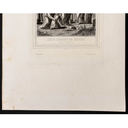 Gravure de 1853 - L’aveugle de Jéricho - 4