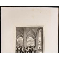 Gravure de 1853 - Parabole des vignerons - 3