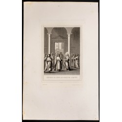 Gravure de 1853 - Impôt du temple - 1