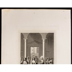 Gravure de 1853 - Impôt du temple - 3