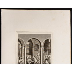 Gravure de 1853 - Les pharisiens - 3