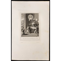 Gravure de 1853 - La trahison de Judas - 1