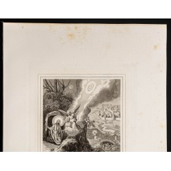Gravure de 1853 - Agonie dans le Jardin des Oliviers - 3