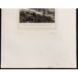 Gravure de 1853 - Agonie dans le Jardin des Oliviers - 4