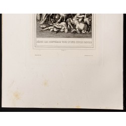 Gravure de 1853 - Procès de Jésus - 4