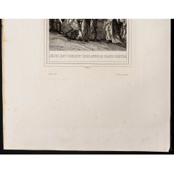 Gravure de 1853 - Procès de Jésus - 4