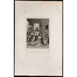 Gravure de 1853 - Procès de Jésus - 1