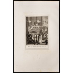 Gravure de 1853 - Jésus et Barrabas - 1