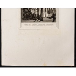 Gravure de 1853 - Jésus et Barrabas - 4