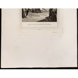 Gravure de 1853 - Jésus est couronné d'épines - 4