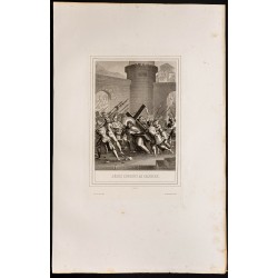 Gravure de 1853 - Chemin de croix - 1