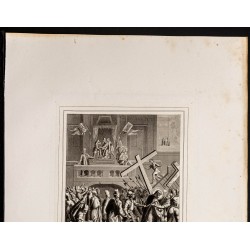 Gravure de 1853 - Supplice de la croix - 3
