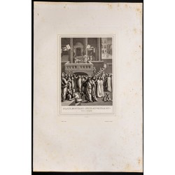 Gravure de 1853 - Pilate montrant Jésus - 1