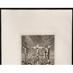 Gravure de 1853 - La transfixion - 3