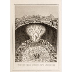 Gravure de 1853 - Descente dans les limbes - 2