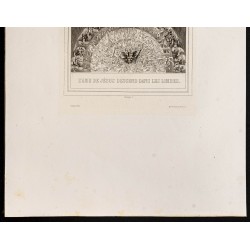Gravure de 1853 - Descente dans les limbes - 4