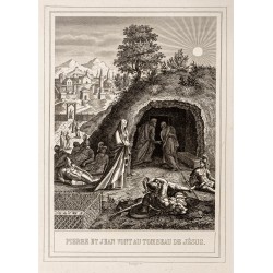 Gravure de 1853 - Pierre et Jean - 2