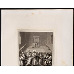 Gravure de 1853 - Apparition à Thomas - 3