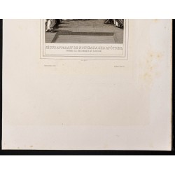 Gravure de 1853 - Apparition à Thomas - 4
