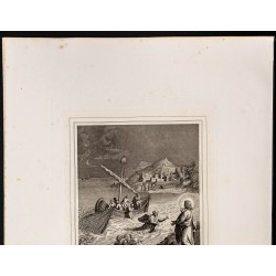 Gravure de 1853 - Seconde pêche miraculeuse - 3