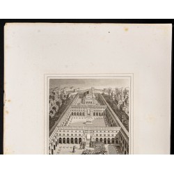 Gravure de 1853 - Le Pharisien et le Publicain - 3