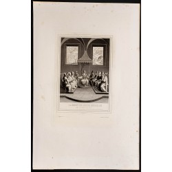 Gravure de 1853 - La mort de Jésus - 1