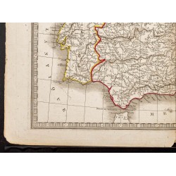 Gravure de 1850 - Espagne et Portugal - 4